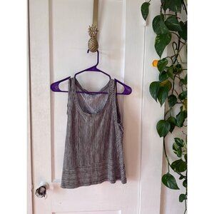 Eddie Bauer women’s size medium striped sleeveless top